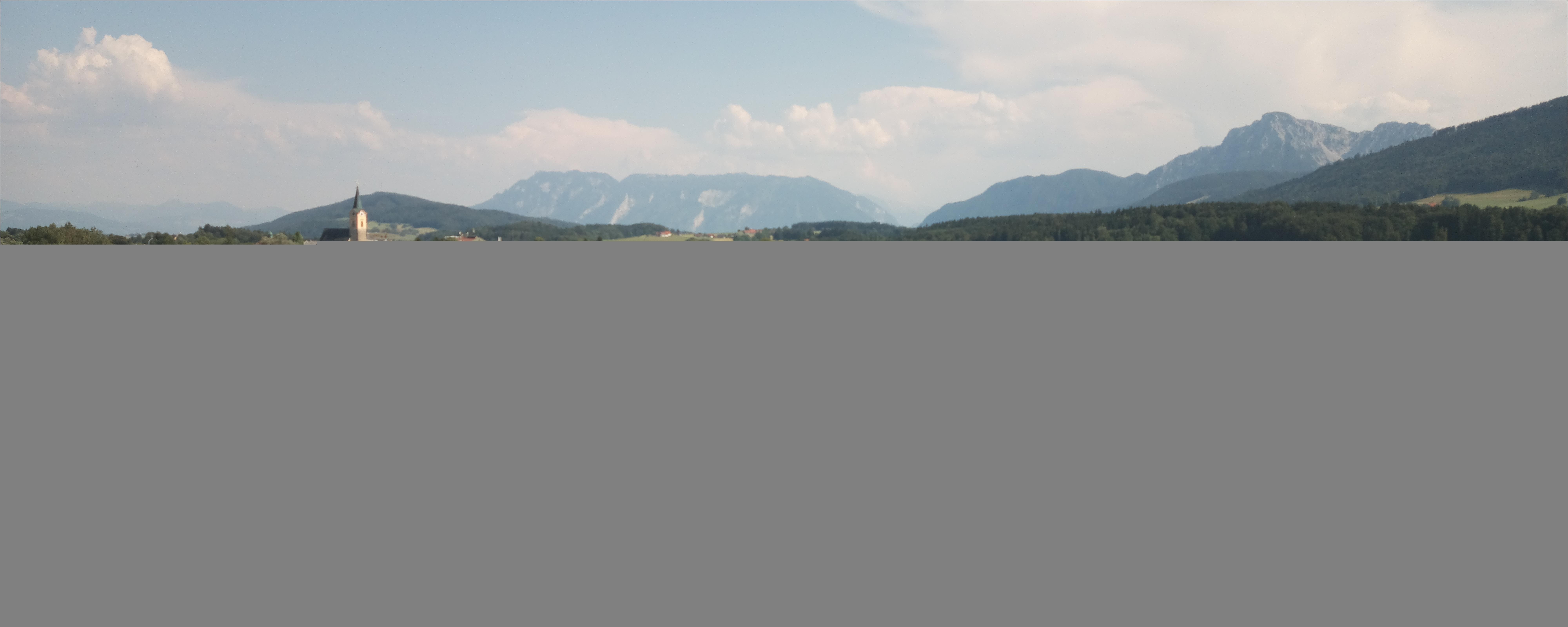 Archiv Foto Webcam Blick auf Teisendorf