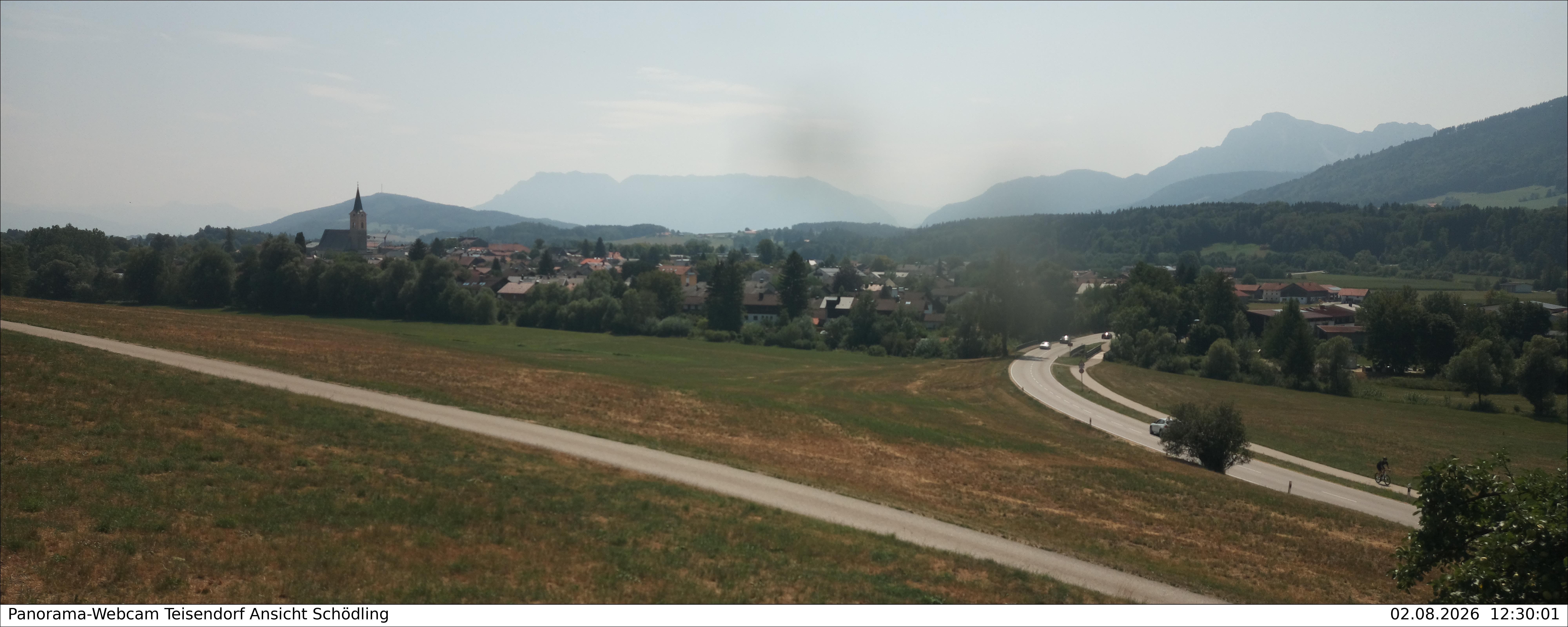 Archived image Webcam Teisendorf in the Berchtesgadener Land