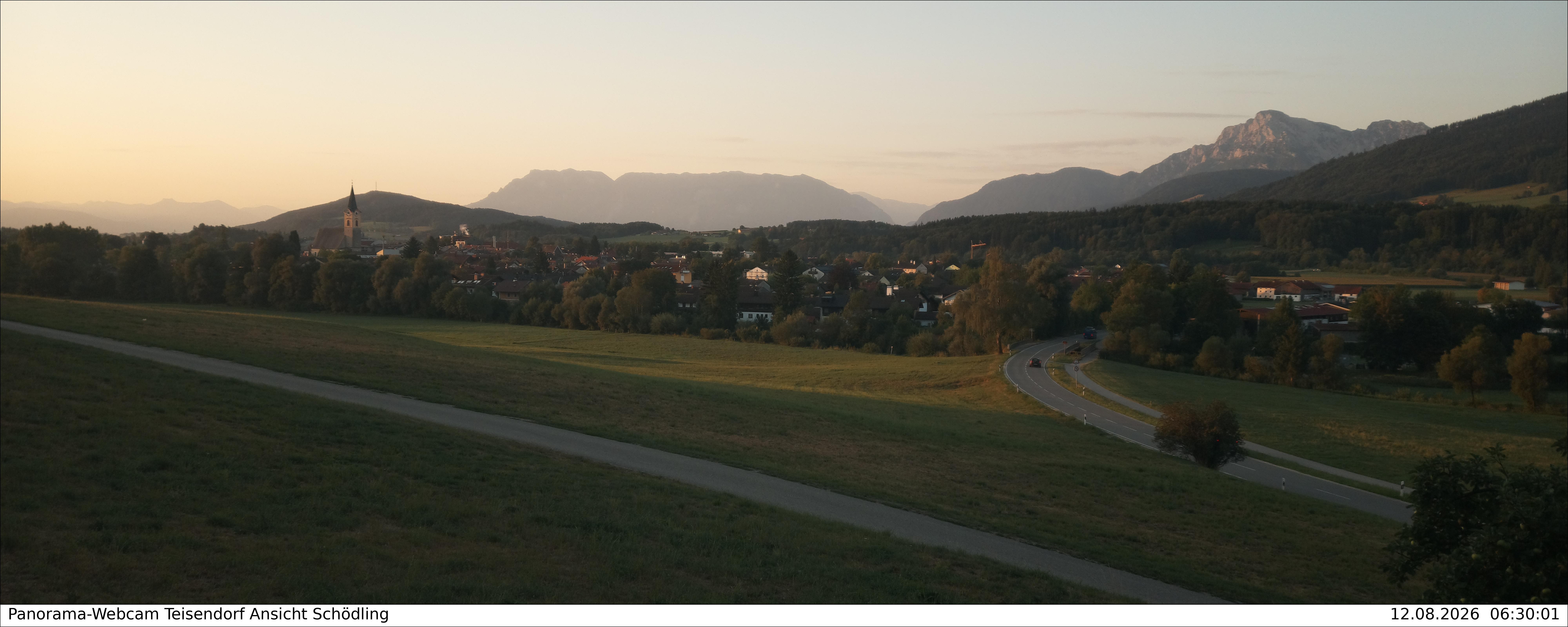 Archived image Webcam Teisendorf in the Berchtesgadener Land