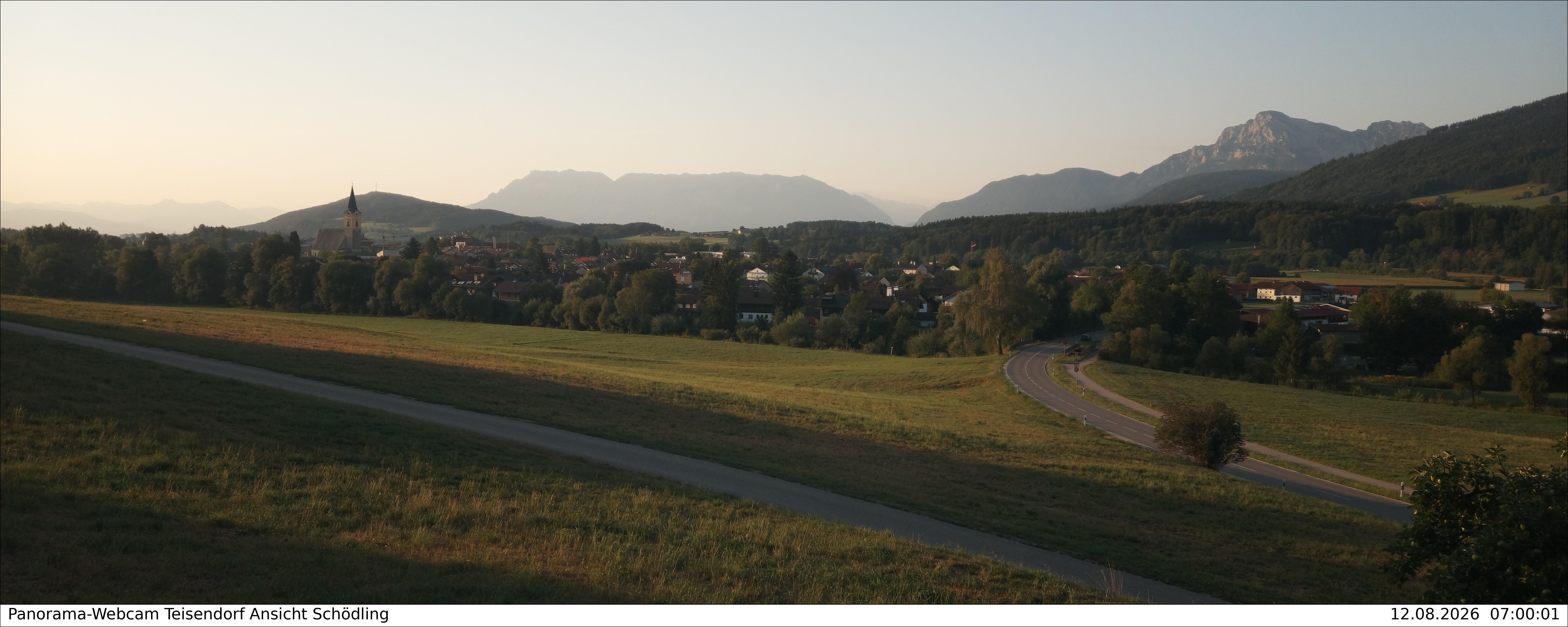 Archived image Webcam Teisendorf in the Berchtesgadener Land
