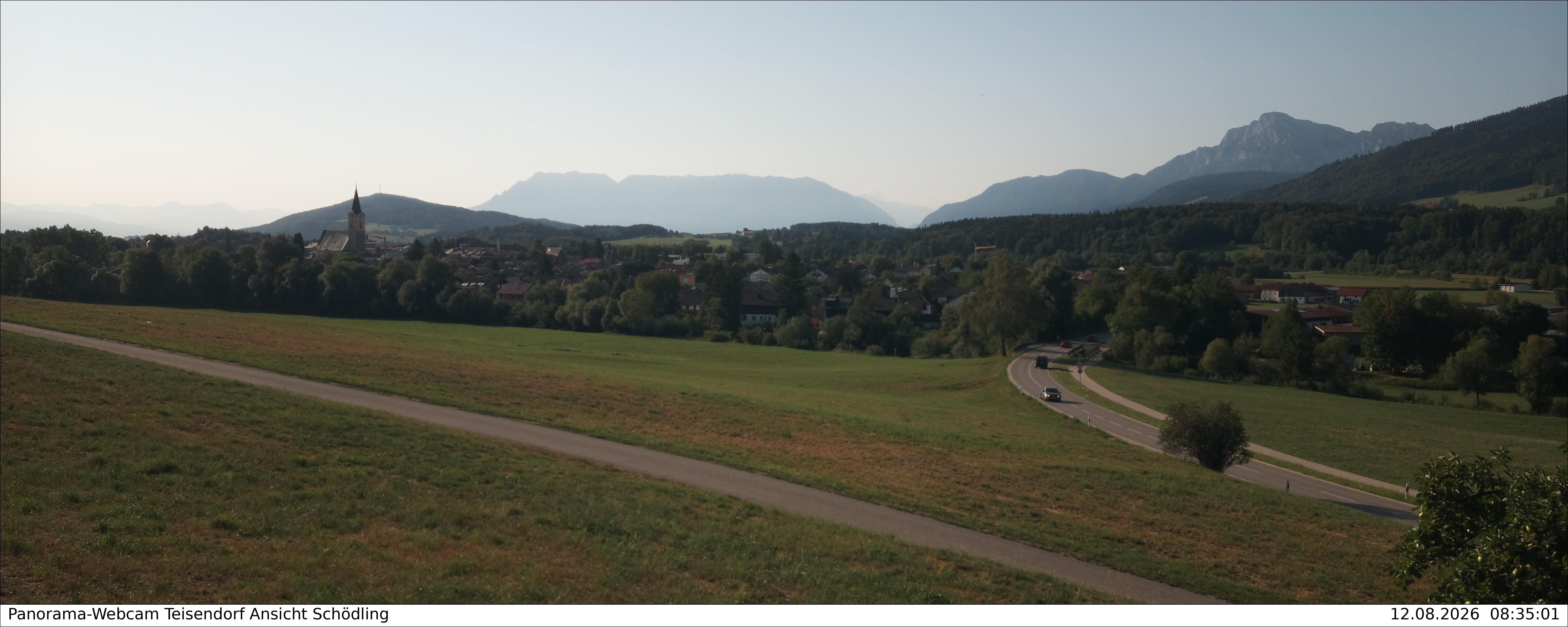 Archived image Webcam Teisendorf in the Berchtesgadener Land