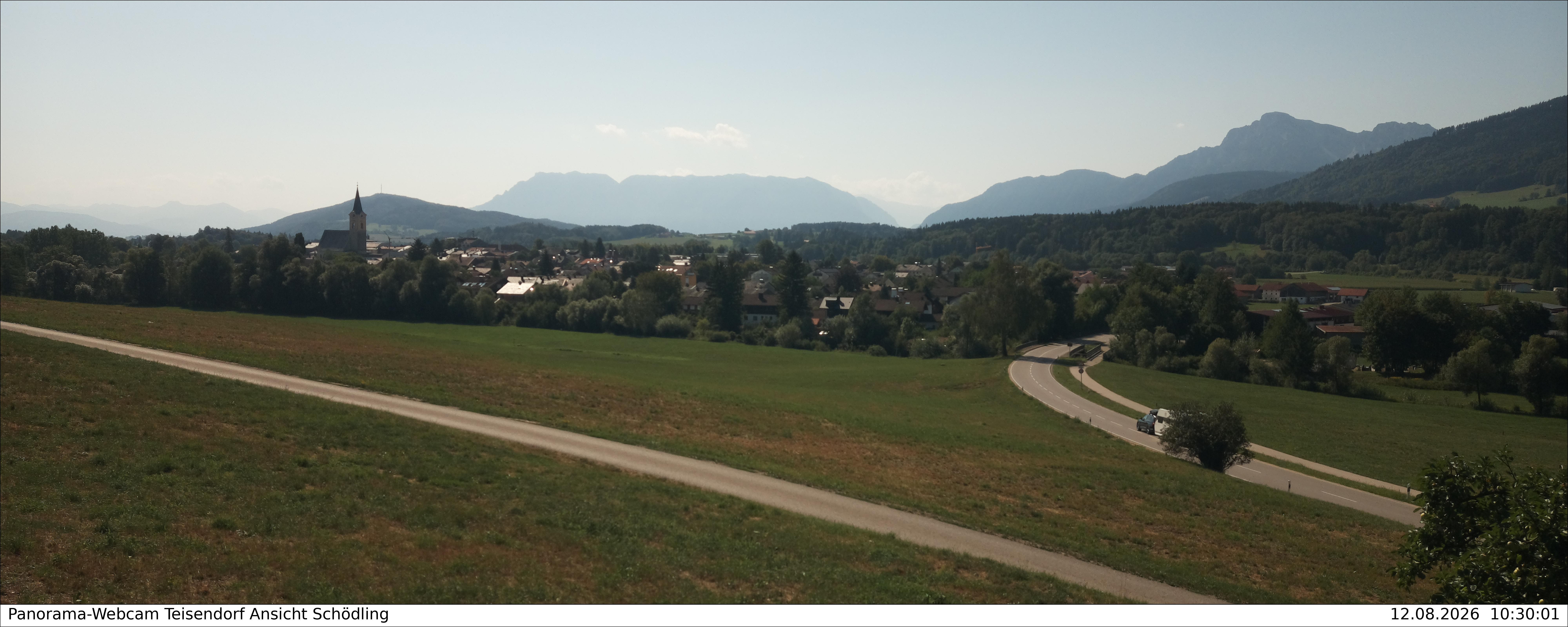 Archived image Webcam Teisendorf in the Berchtesgadener Land