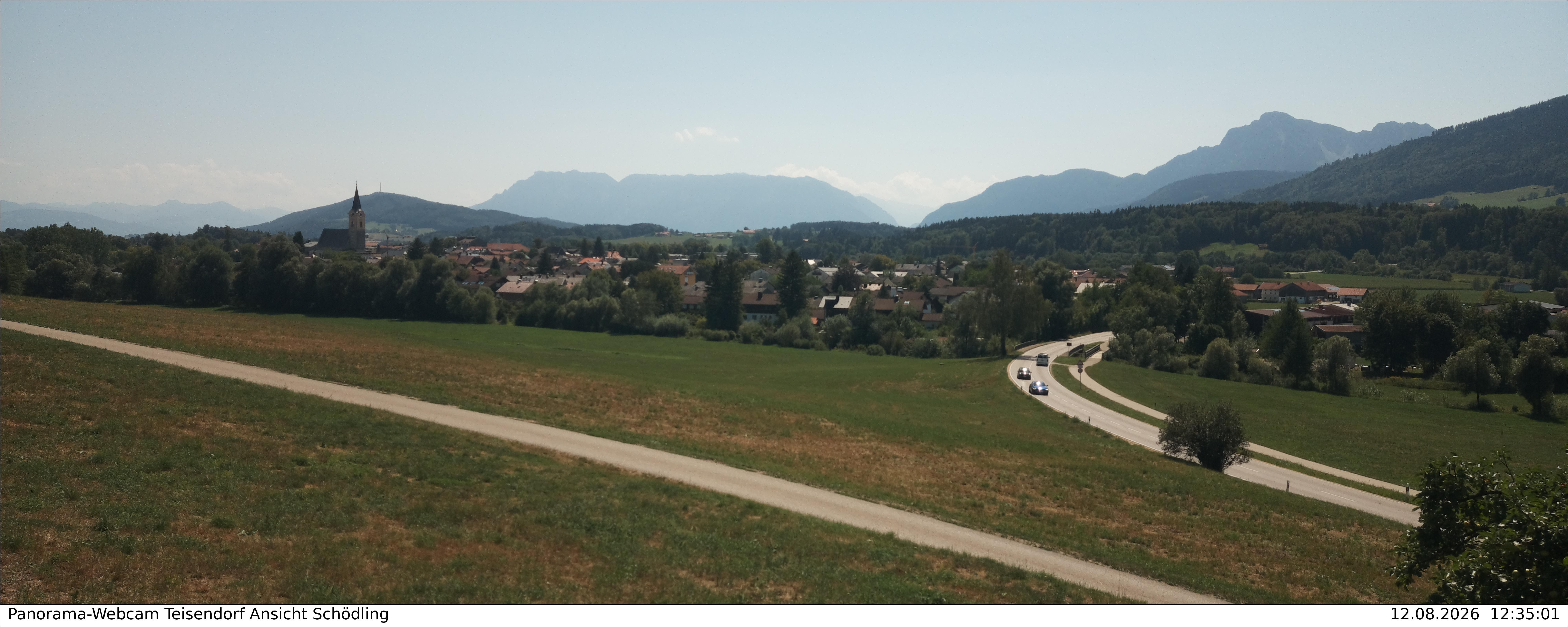 Archived image Webcam Teisendorf in the Berchtesgadener Land