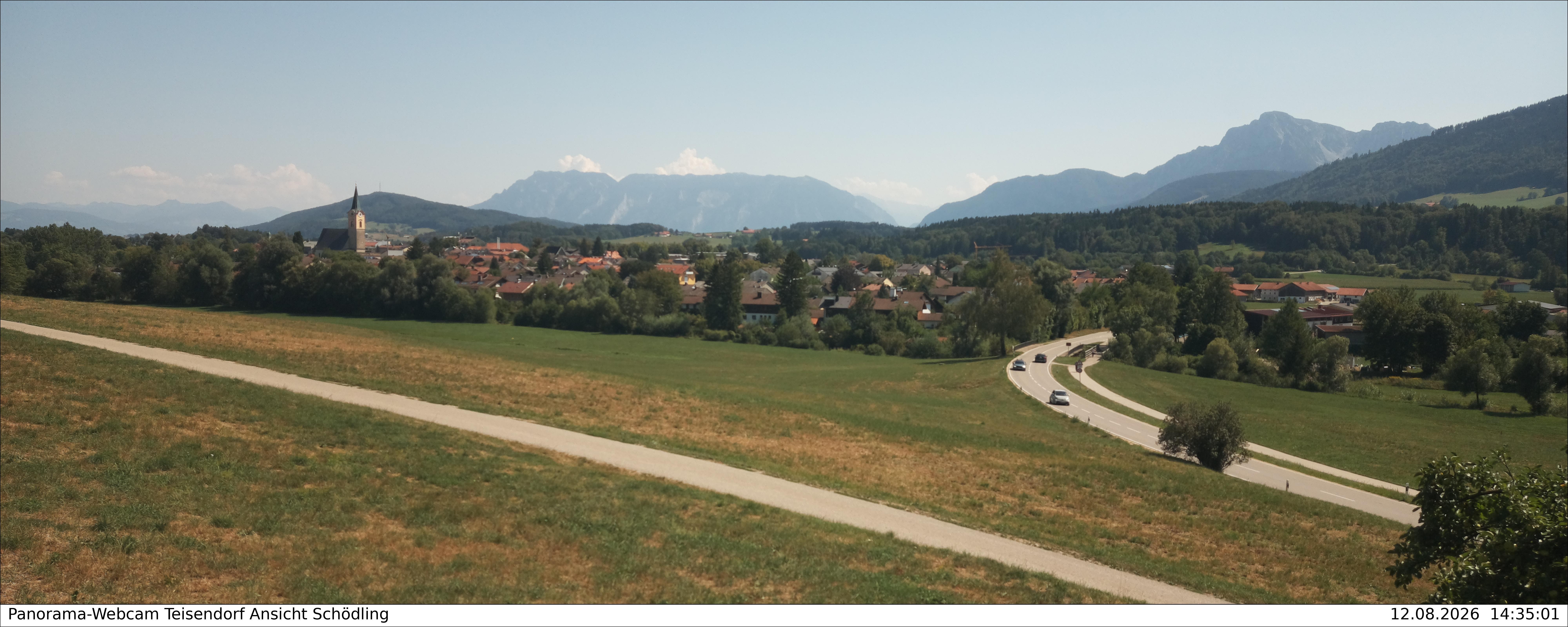 Archived image Webcam Teisendorf in the Berchtesgadener Land