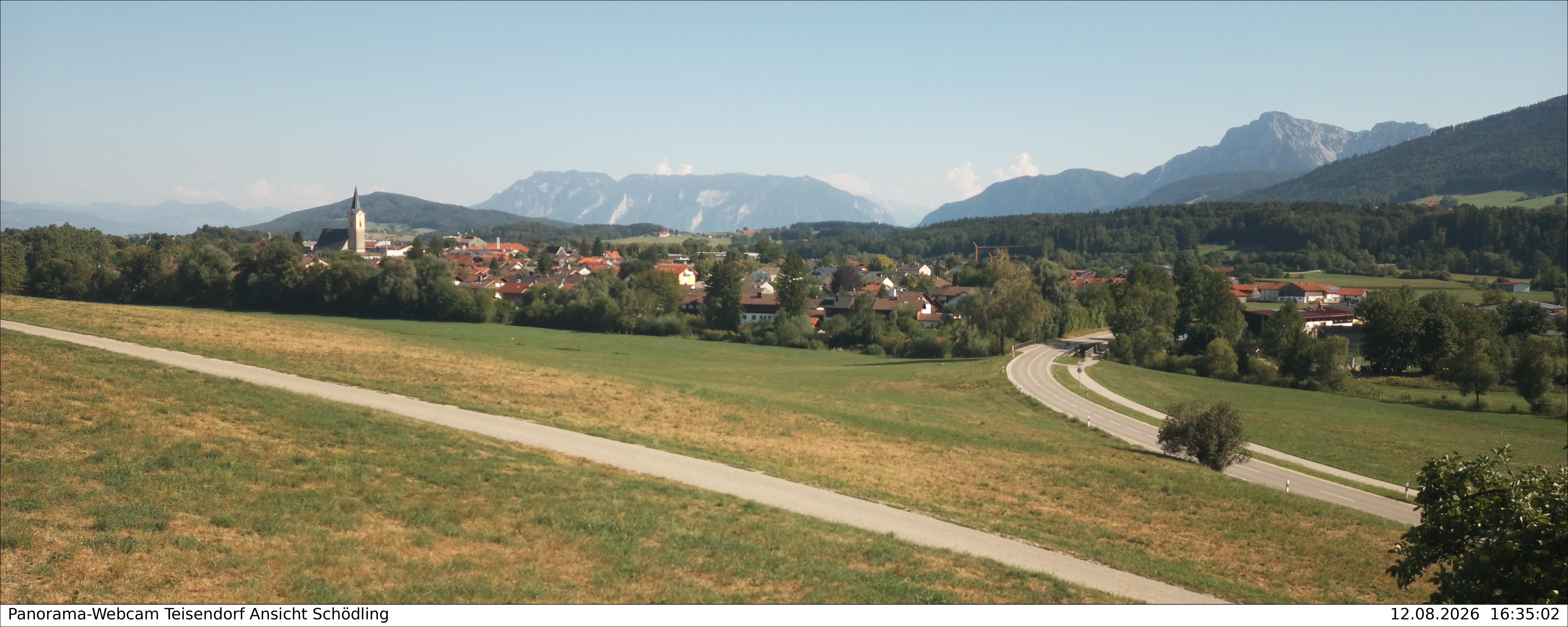 Archived image Webcam Teisendorf in the Berchtesgadener Land