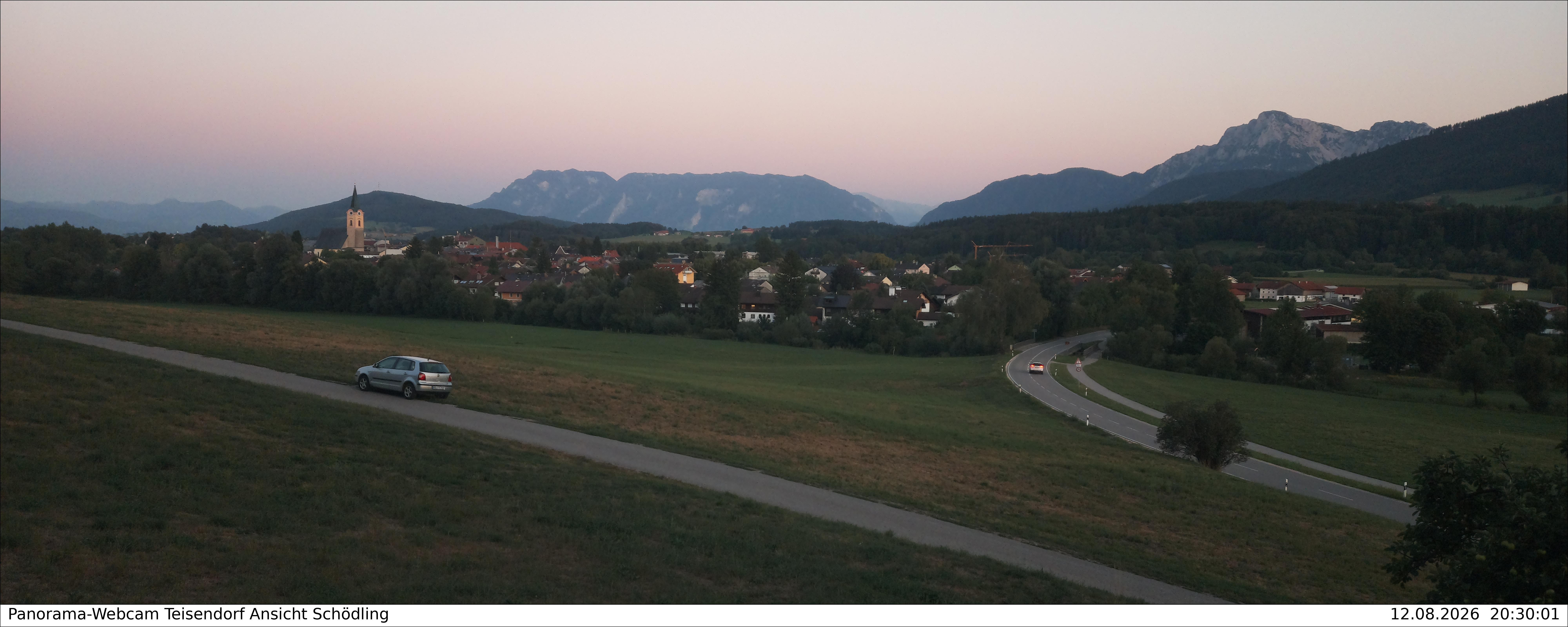 Archived image Webcam Teisendorf in the Berchtesgadener Land