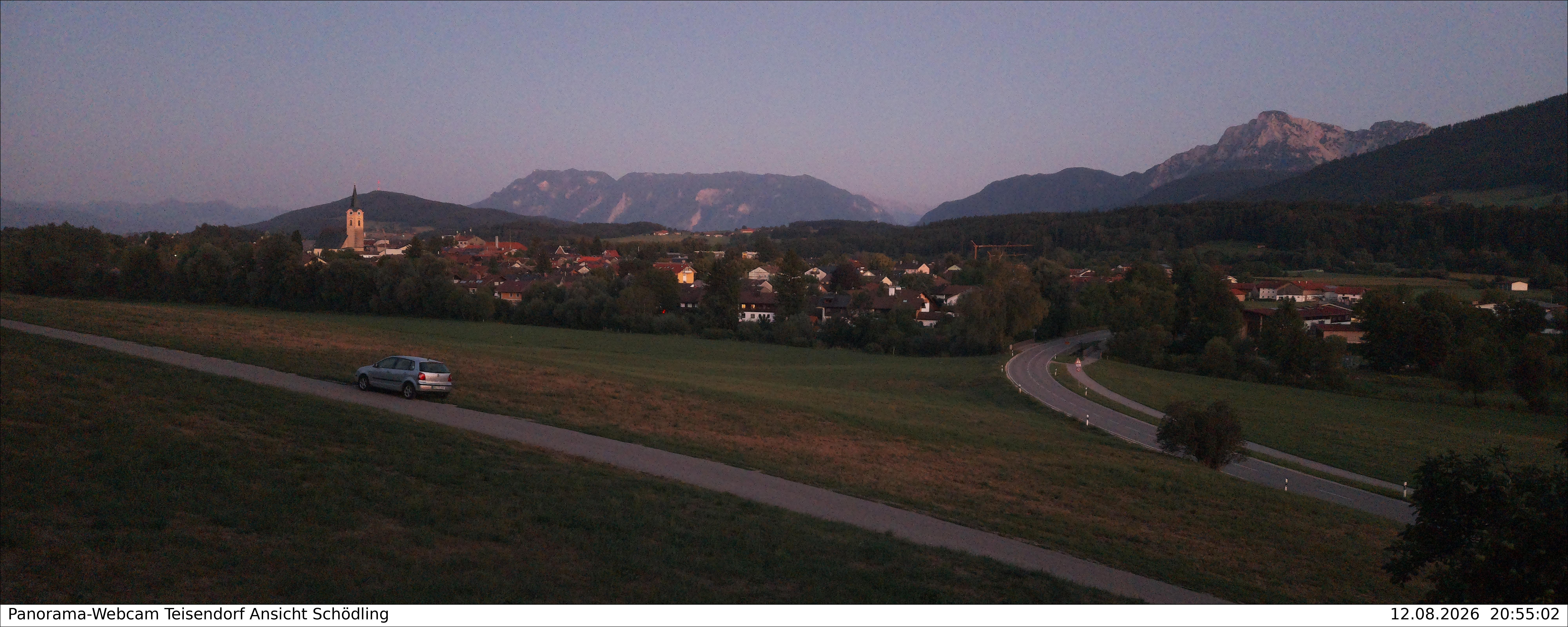 Archived image Webcam Teisendorf in the Berchtesgadener Land