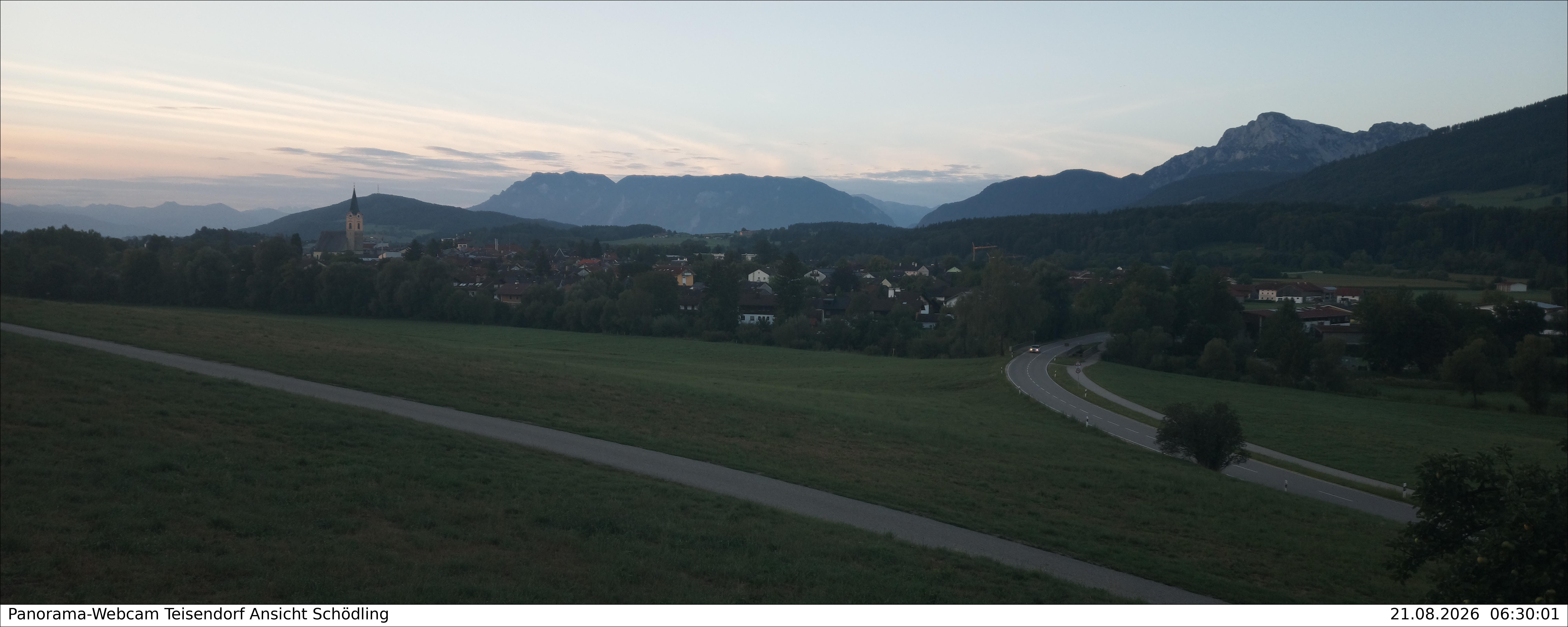 Archived image Webcam Teisendorf in the Berchtesgadener Land