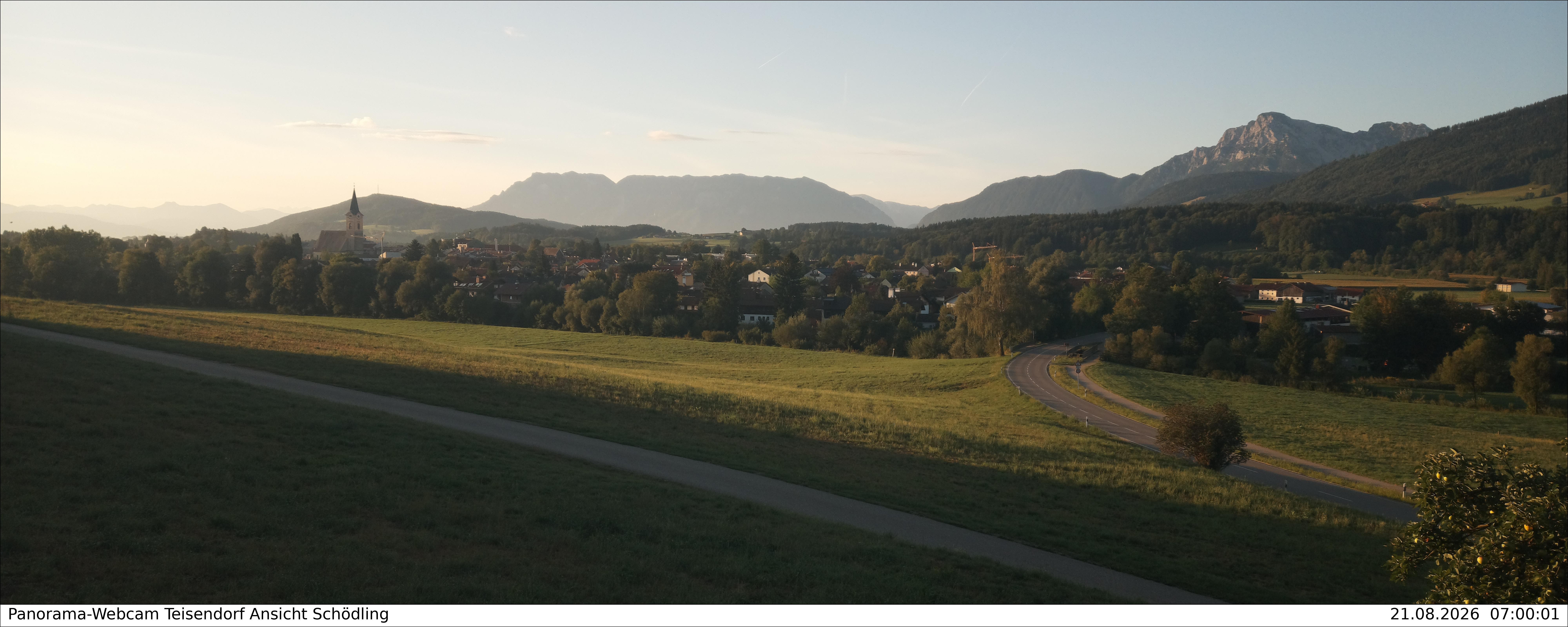 Archived image Webcam Teisendorf in the Berchtesgadener Land