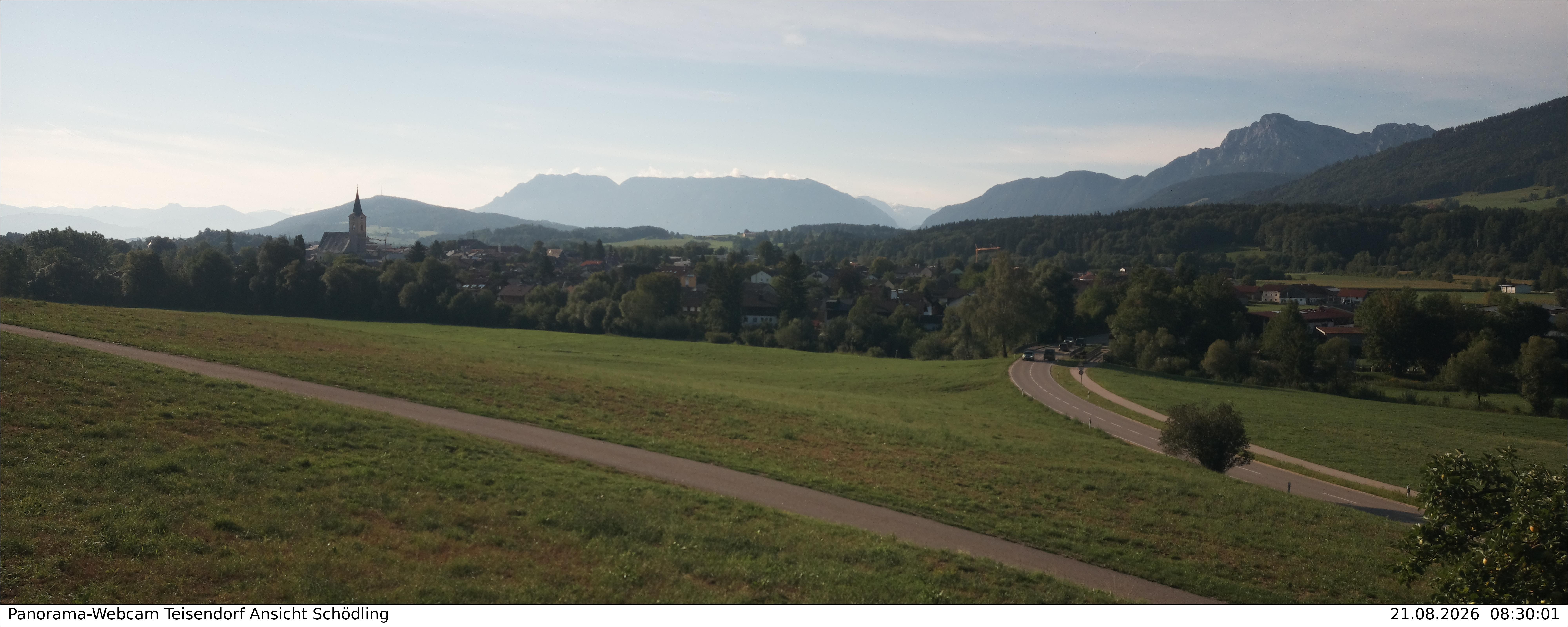 Archived image Webcam Teisendorf in the Berchtesgadener Land