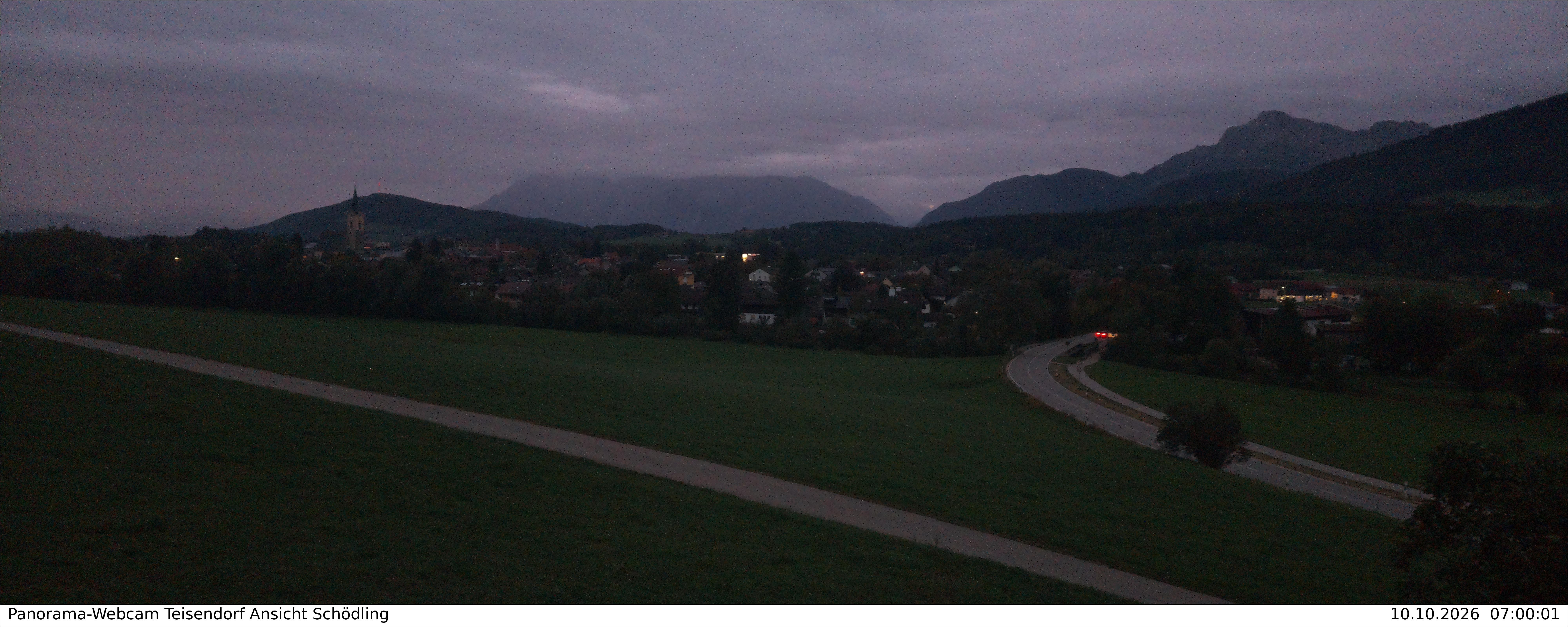 Archived image Webcam Teisendorf in the Berchtesgadener Land