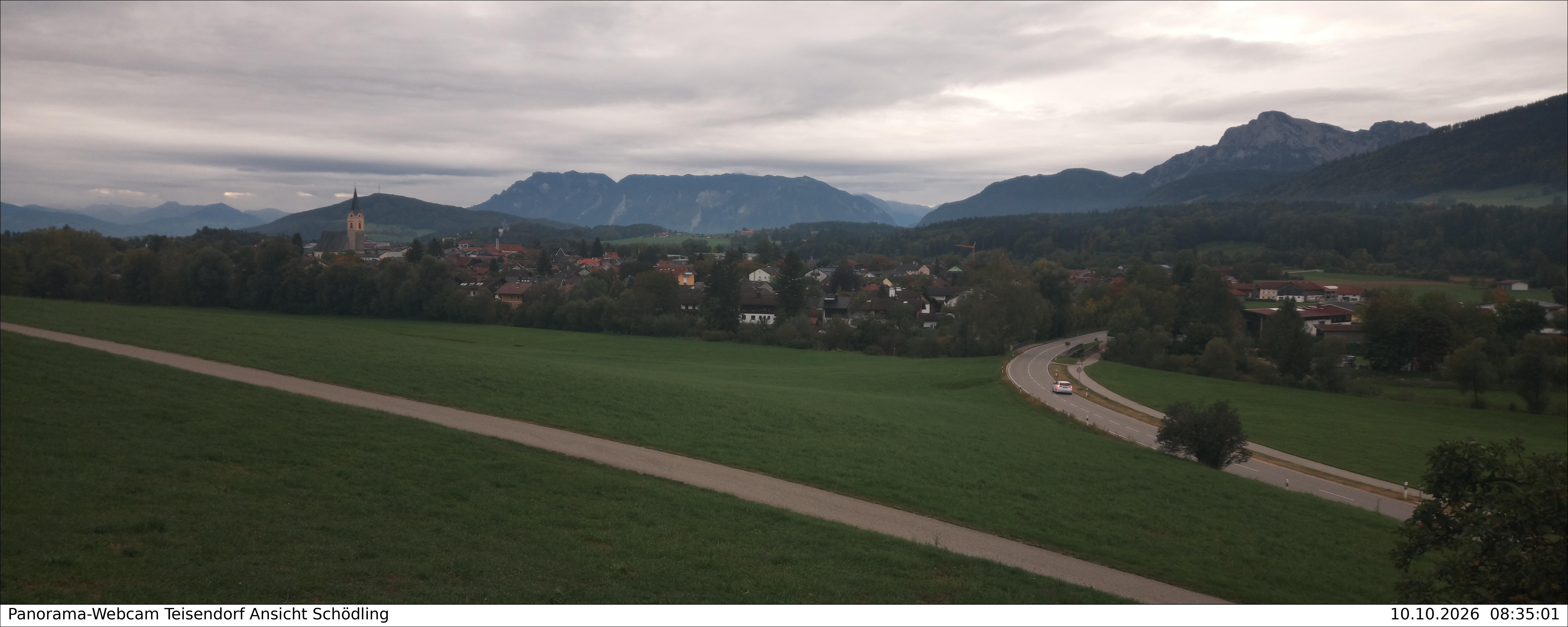 Archived image Webcam Teisendorf in the Berchtesgadener Land