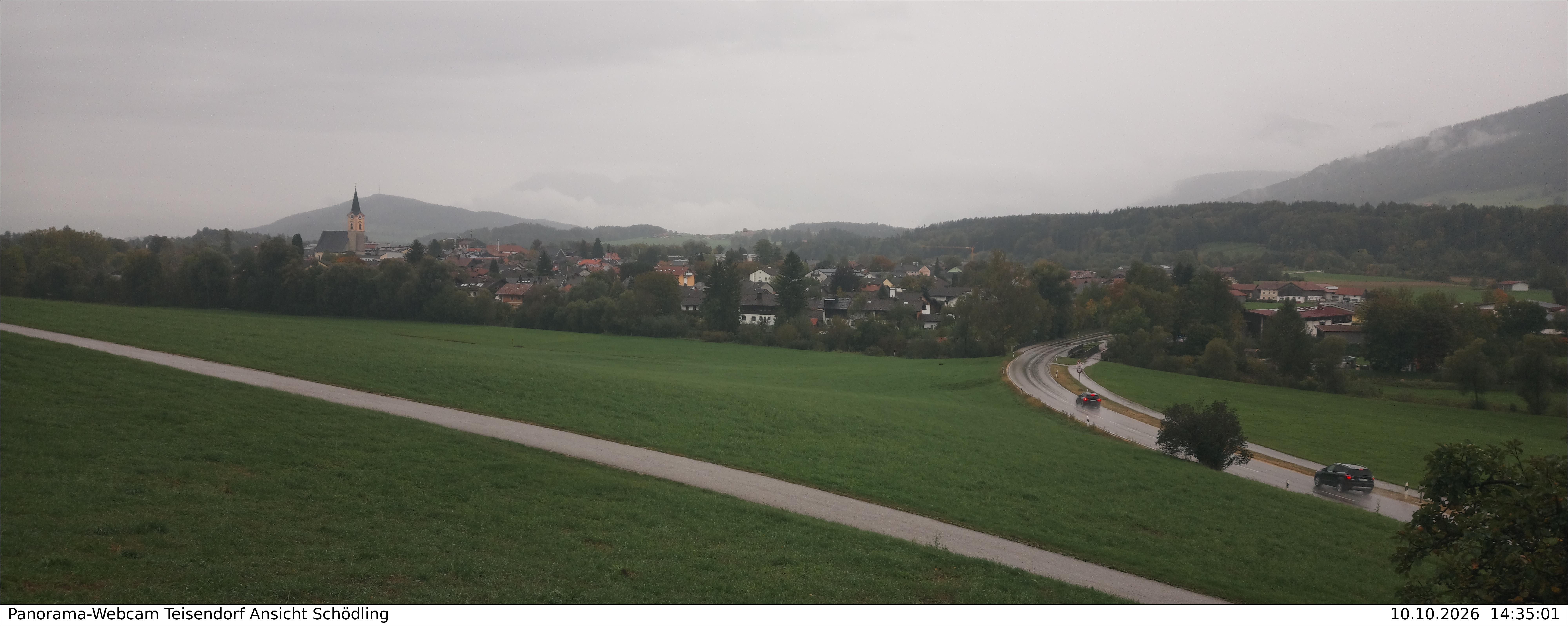 Archived image Webcam Teisendorf in the Berchtesgadener Land