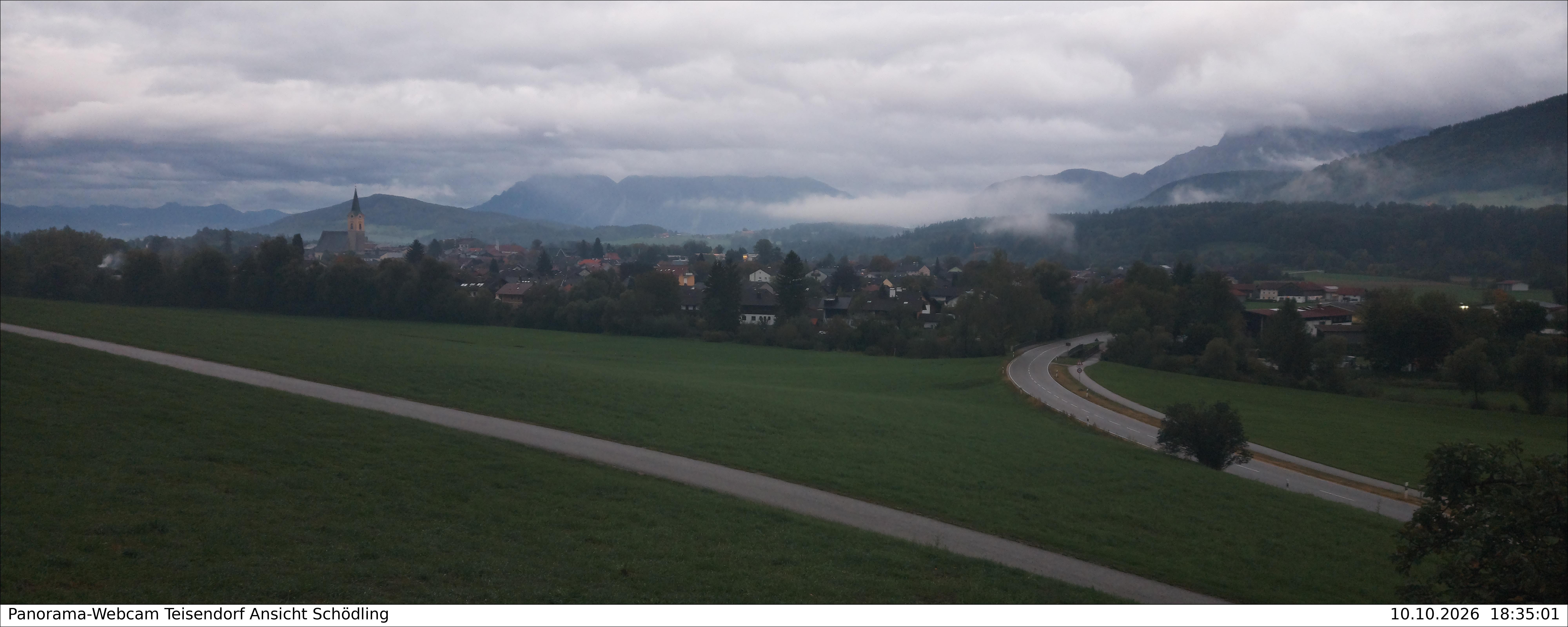 Archived image Webcam Teisendorf in the Berchtesgadener Land