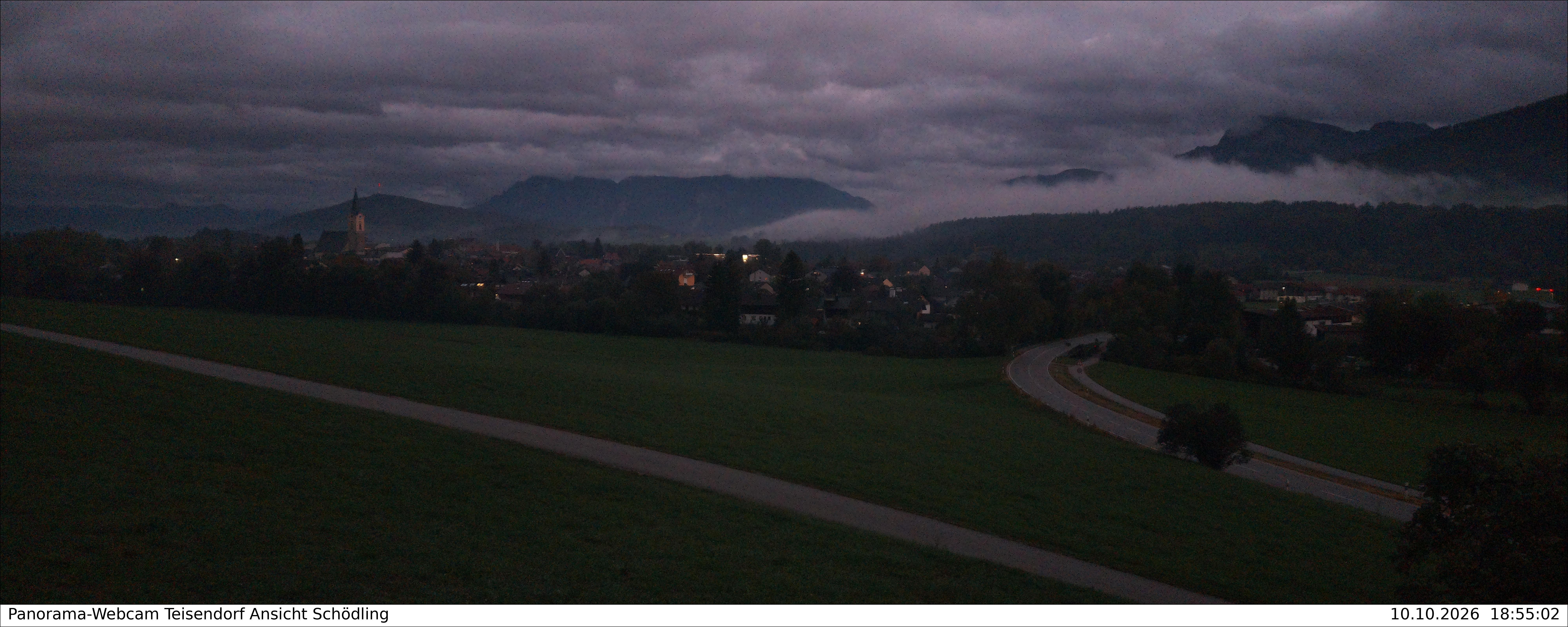 Archived image Webcam Teisendorf in the Berchtesgadener Land