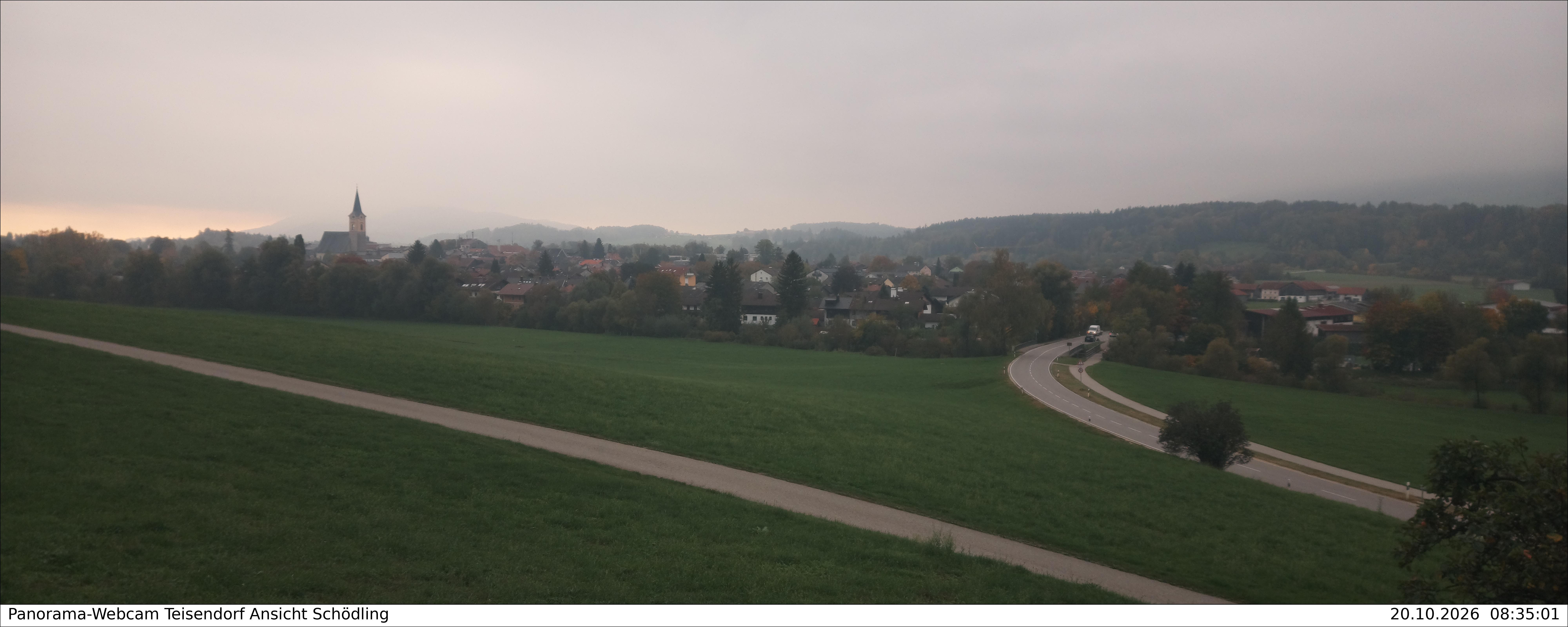 Archived image Webcam Teisendorf in the Berchtesgadener Land