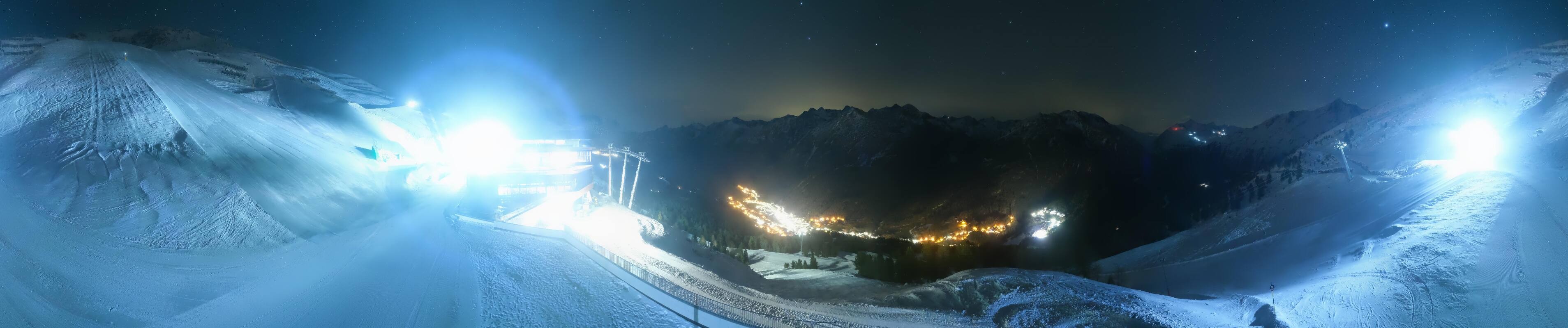 Archiv Foto Webcam Mittelstation Gaislachkogel