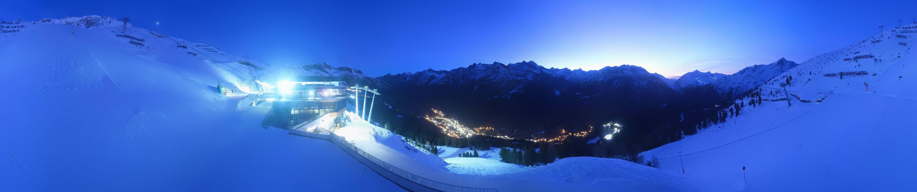 Archiv Foto Webcam Mittelstation Gaislachkogel