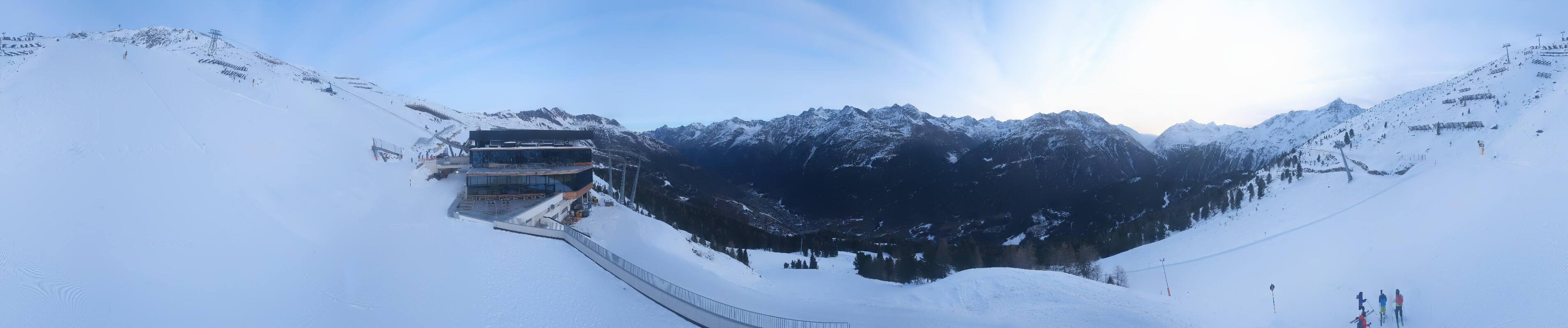 Archiv Foto Webcam Mittelstation Gaislachkogel