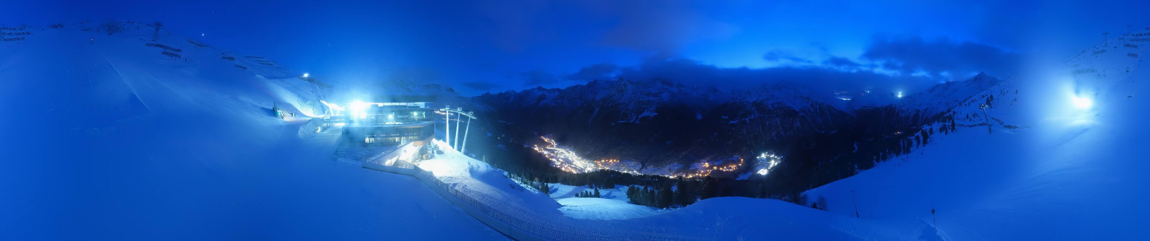 Archiv Foto Webcam Mittelstation Gaislachkogel