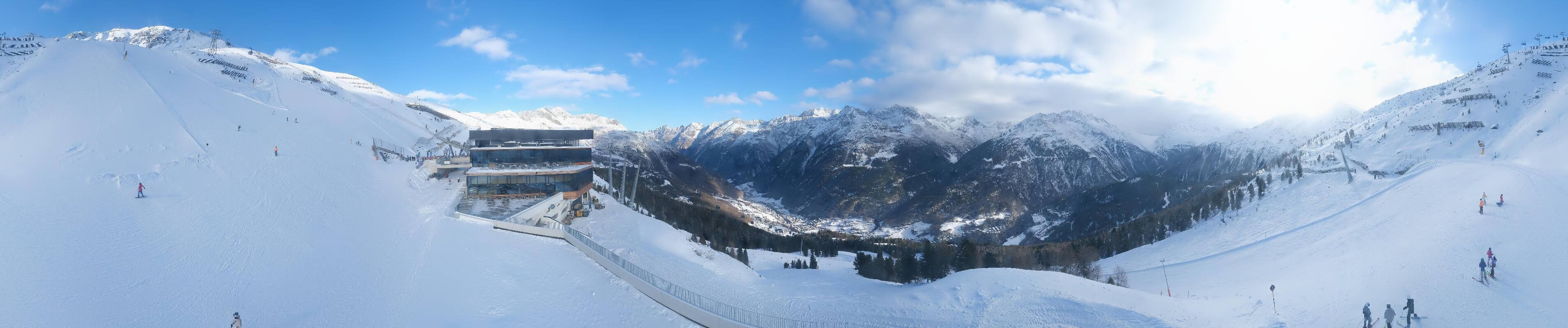 Archiv Foto Webcam Mittelstation Gaislachkogel