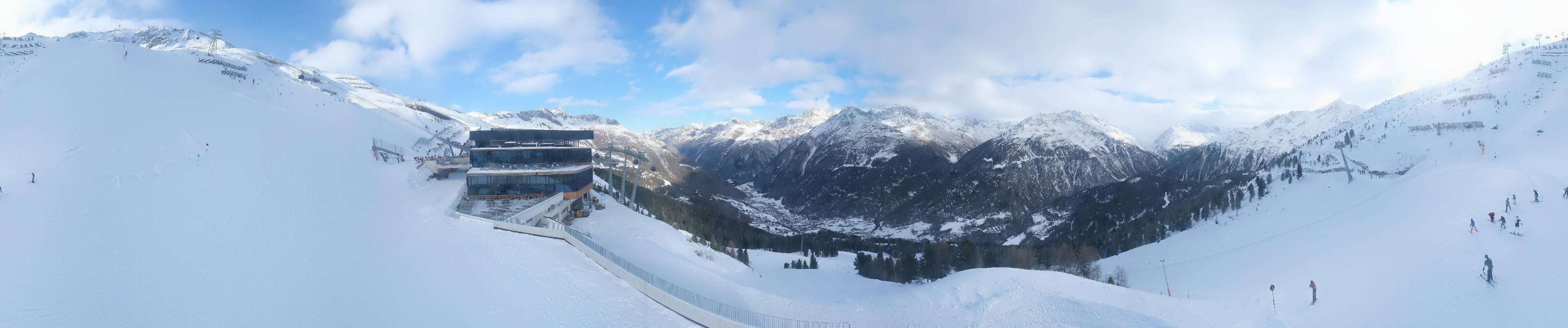 Archiv Foto Webcam Mittelstation Gaislachkogel