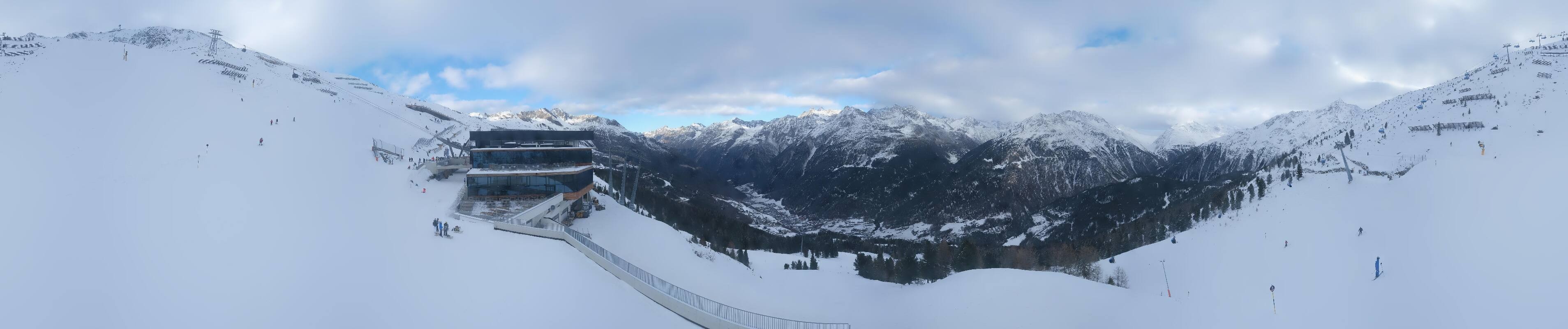 Archiv Foto Webcam Mittelstation Gaislachkogel