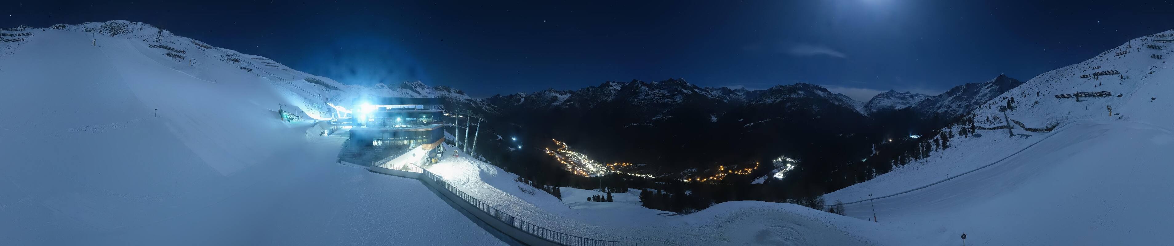 Archiv Foto Webcam Mittelstation Gaislachkogel