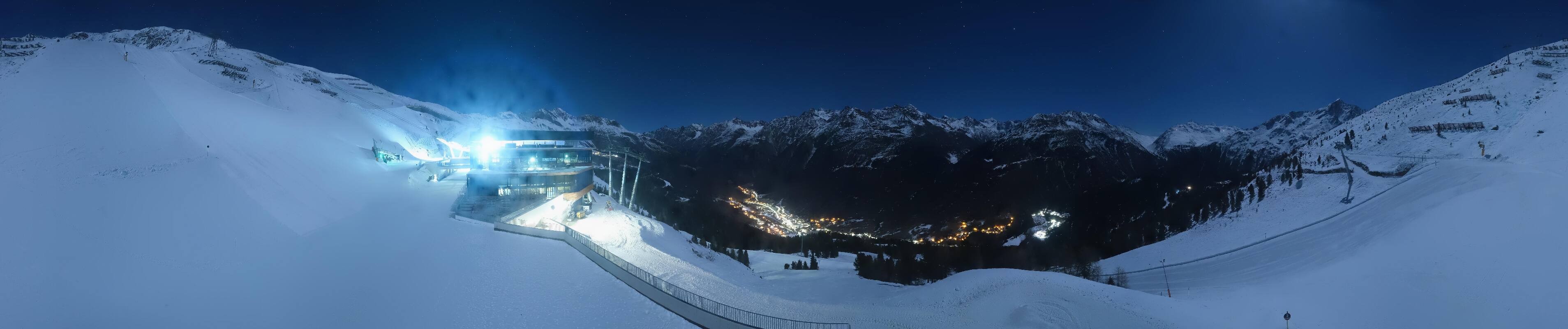 Archiv Foto Webcam Mittelstation Gaislachkogel