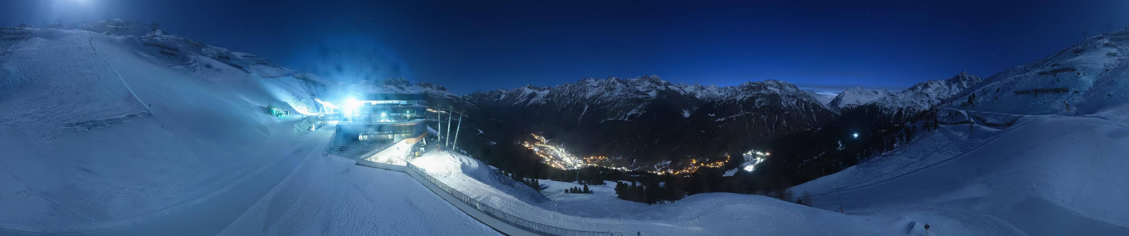 Archiv Foto Webcam Mittelstation Gaislachkogel