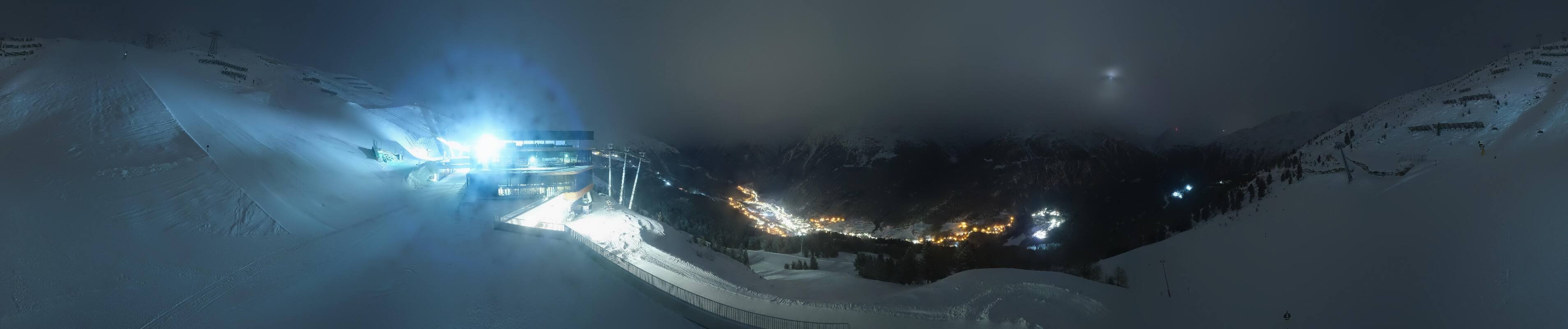 Archiv Foto Webcam Mittelstation Gaislachkogel