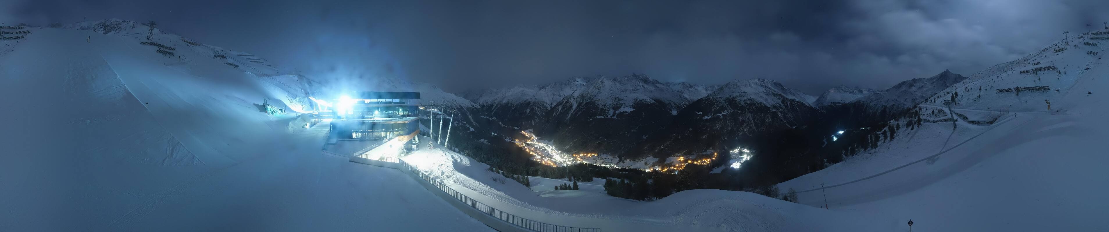 Archiv Foto Webcam Mittelstation Gaislachkogel