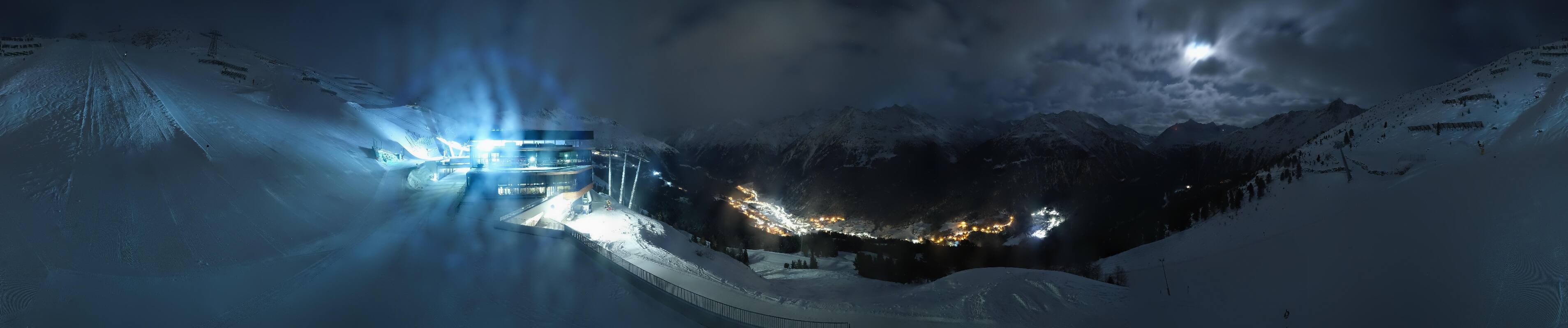 Archiv Foto Webcam Mittelstation Gaislachkogel