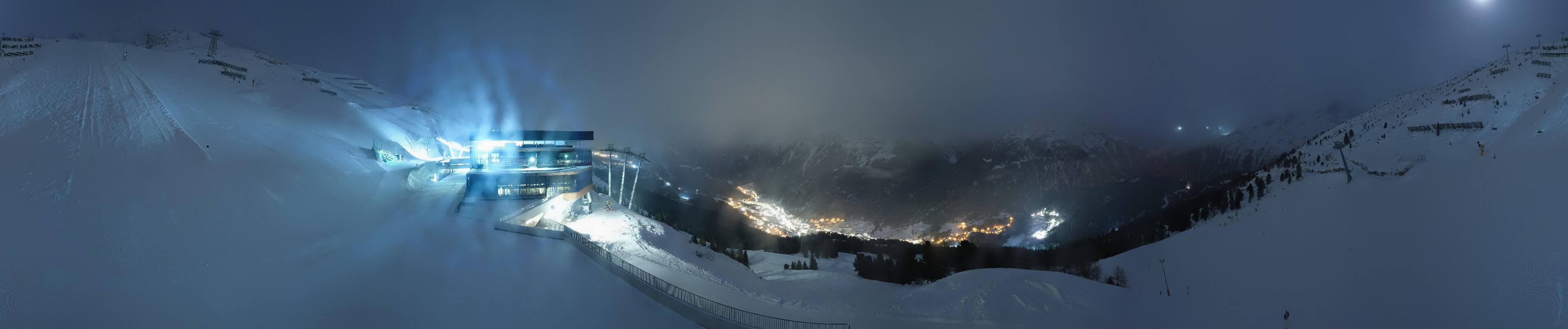 Archiv Foto Webcam Mittelstation Gaislachkogel