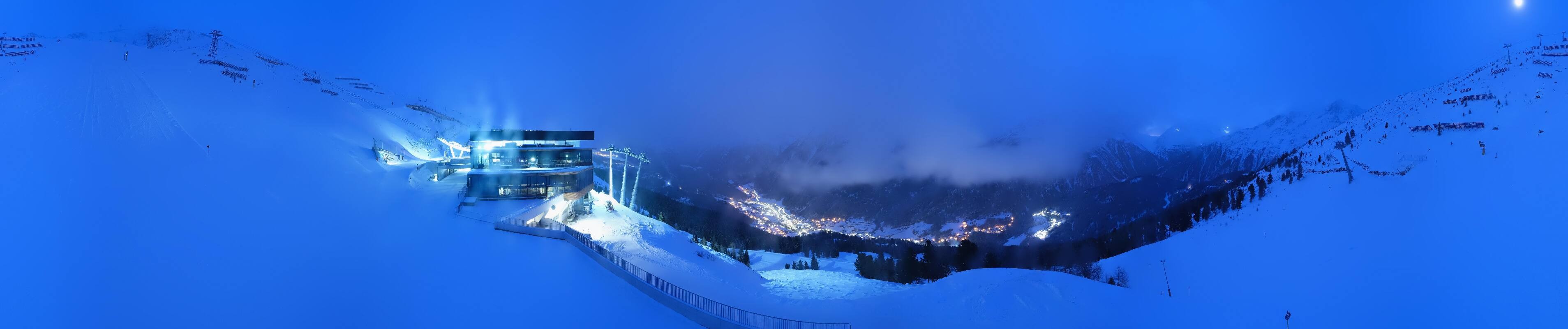 Archiv Foto Webcam Mittelstation Gaislachkogel