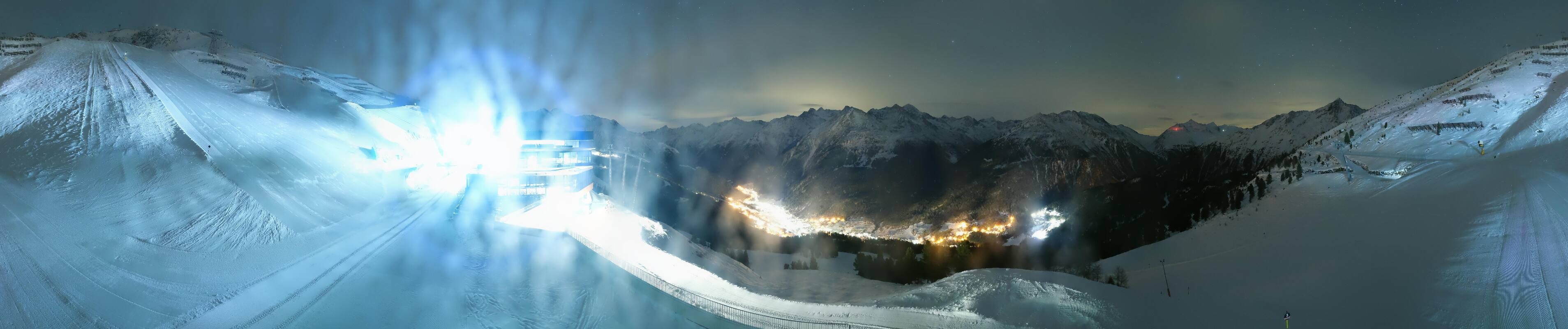 Archiv Foto Webcam Mittelstation Gaislachkogel