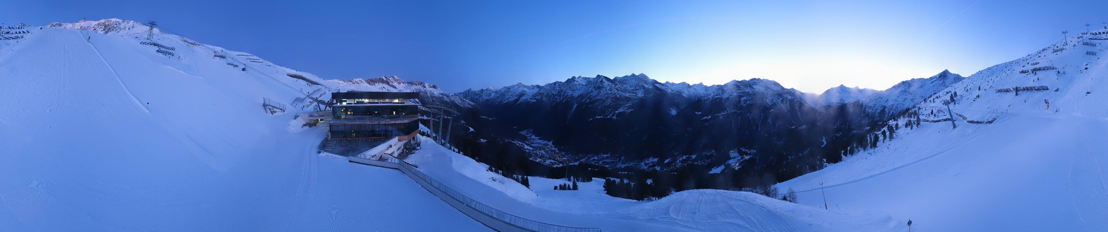 Archiv Foto Webcam Mittelstation Gaislachkogel