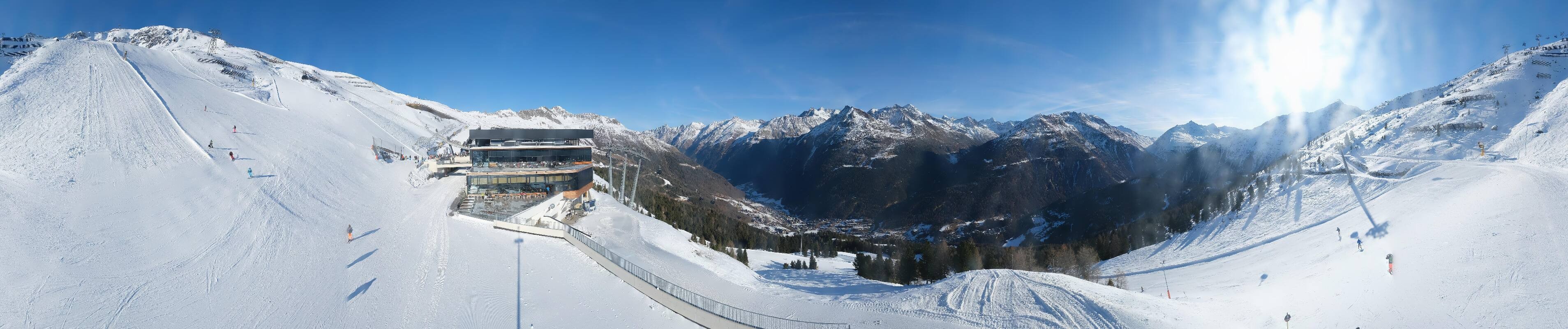 Archiv Foto Webcam Mittelstation Gaislachkogel