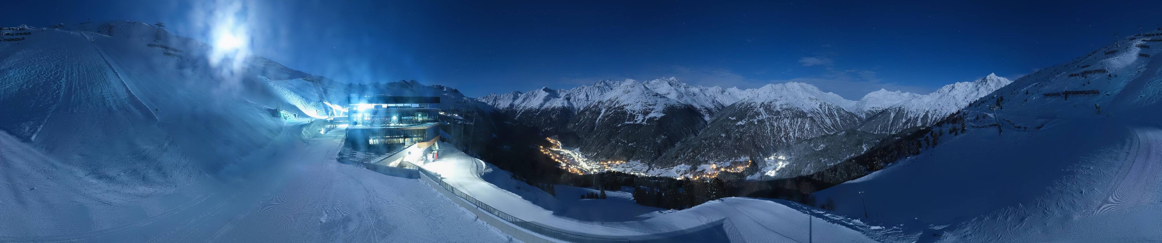 Archiv Foto Webcam Mittelstation Gaislachkogel