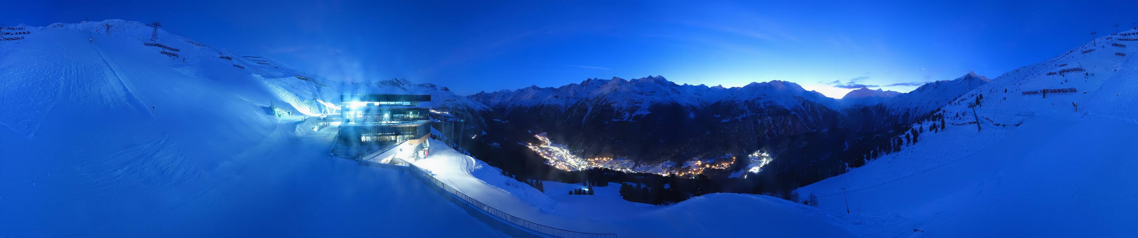 Archiv Foto Webcam Mittelstation Gaislachkogel