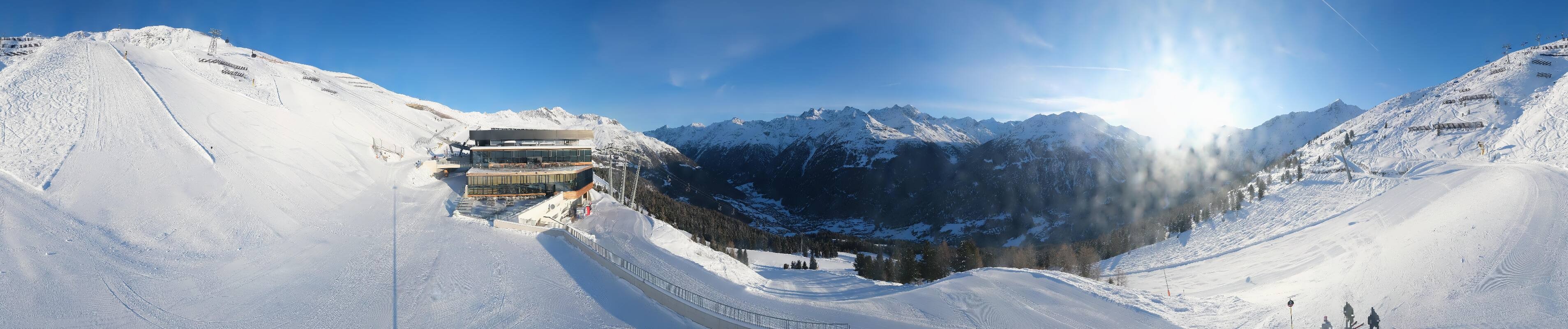 Archiv Foto Webcam Mittelstation Gaislachkogel