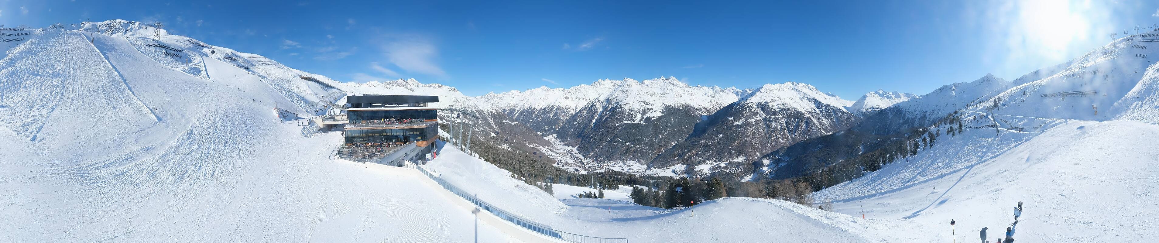 Archiv Foto Webcam Mittelstation Gaislachkogel