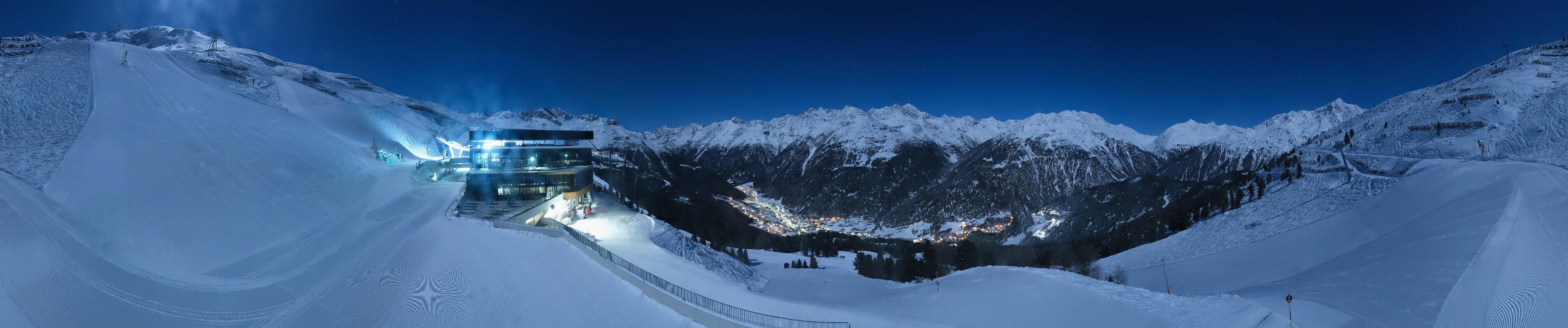 Archiv Foto Webcam Mittelstation Gaislachkogel