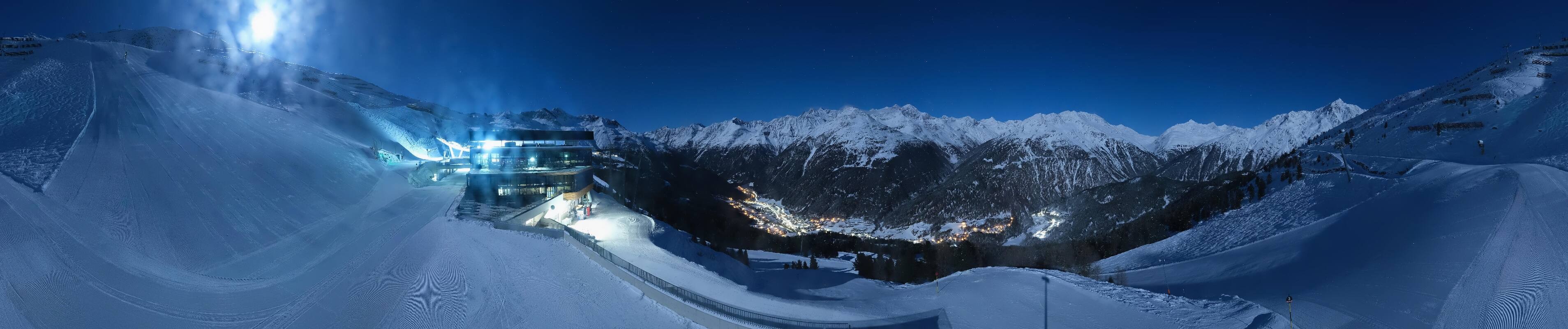 Archiv Foto Webcam Mittelstation Gaislachkogel