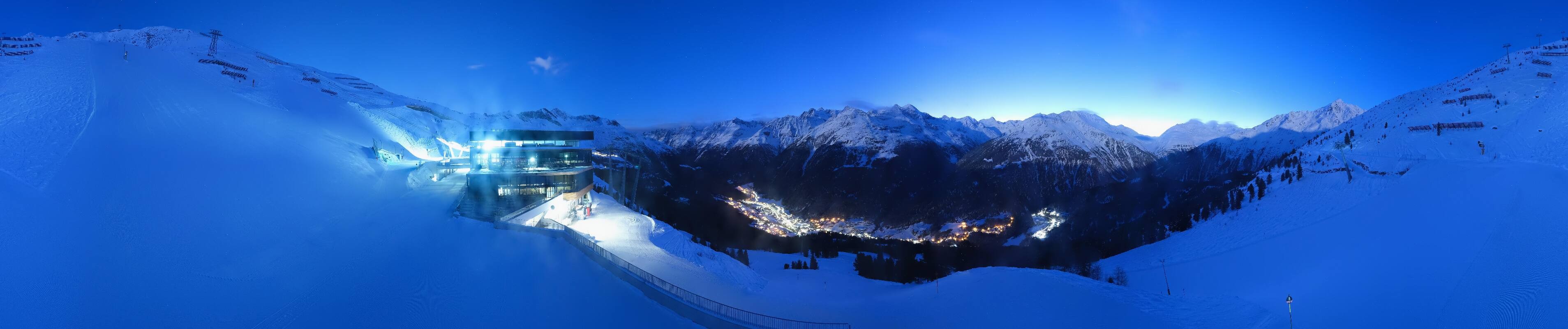 Archiv Foto Webcam Mittelstation Gaislachkogel