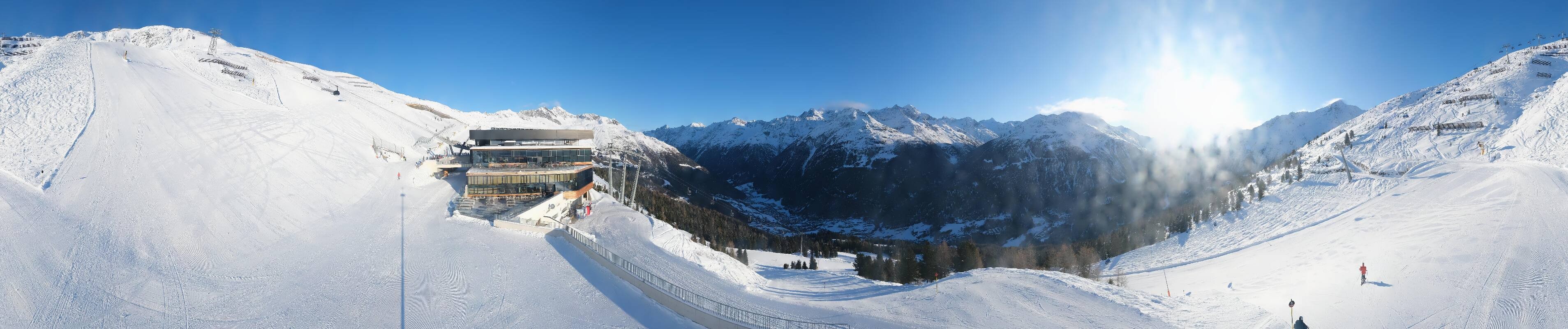 Archiv Foto Webcam Mittelstation Gaislachkogel