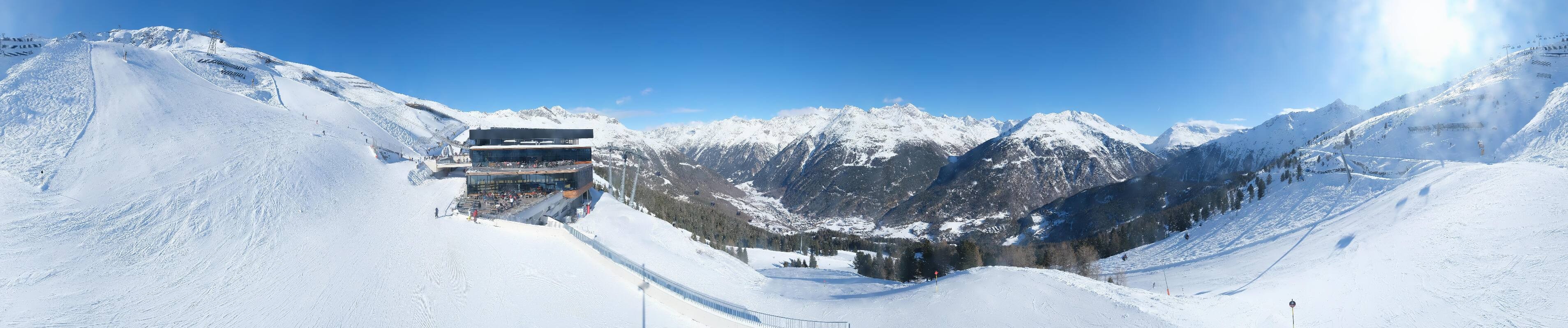 Archiv Foto Webcam Mittelstation Gaislachkogel