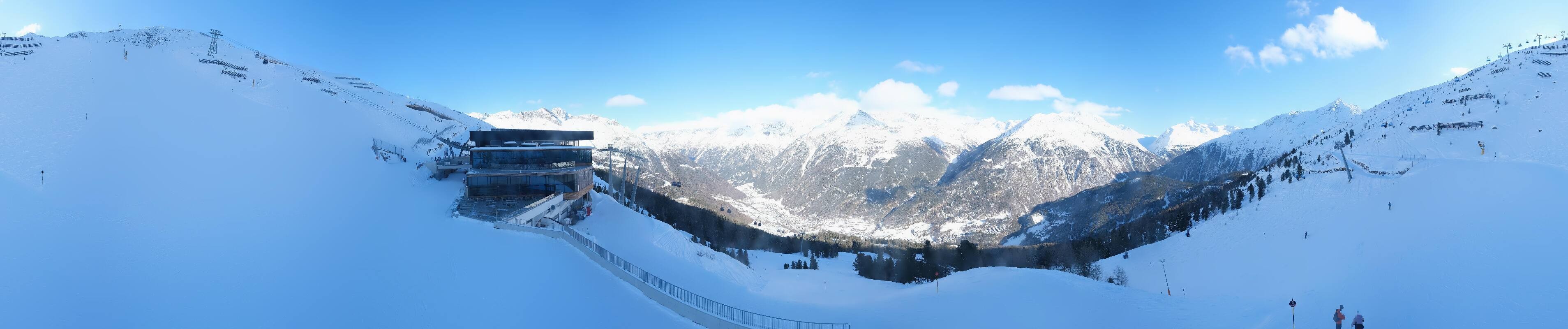 Archiv Foto Webcam Mittelstation Gaislachkogel