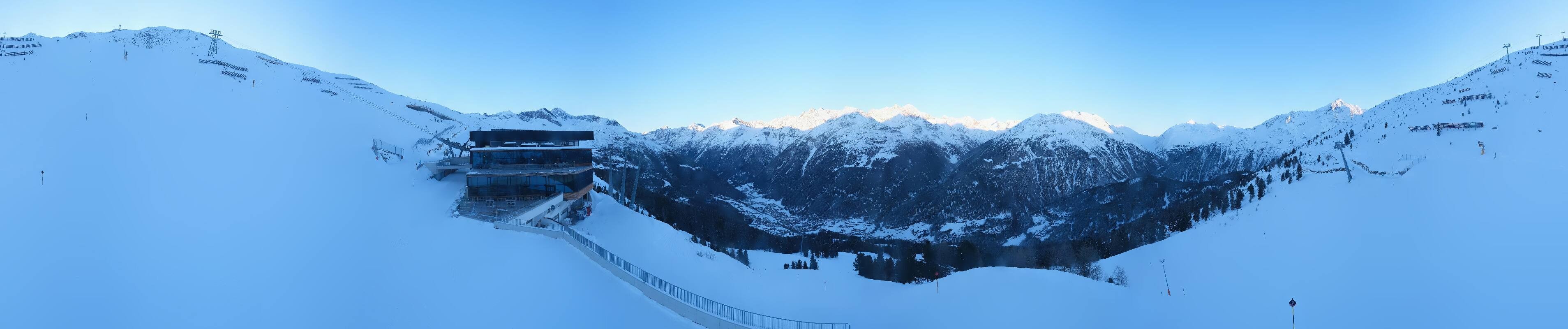 Archiv Foto Webcam Mittelstation Gaislachkogel