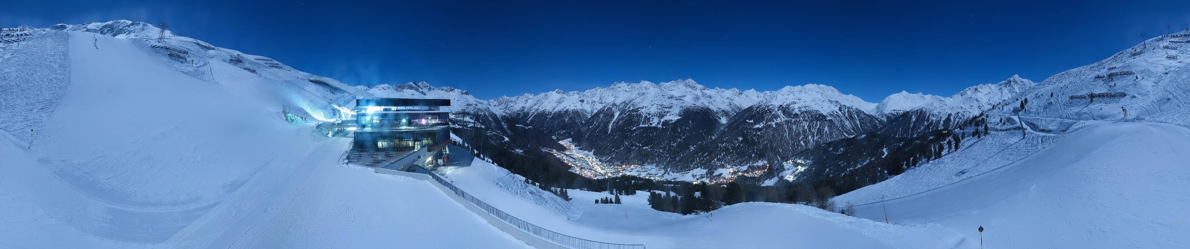 Archiv Foto Webcam Mittelstation Gaislachkogel